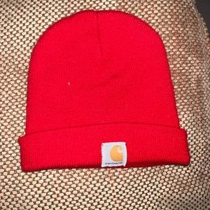 Red Carhartt Beanie